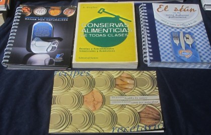 LIBROS CONSERVAS ALIMENTICIAS